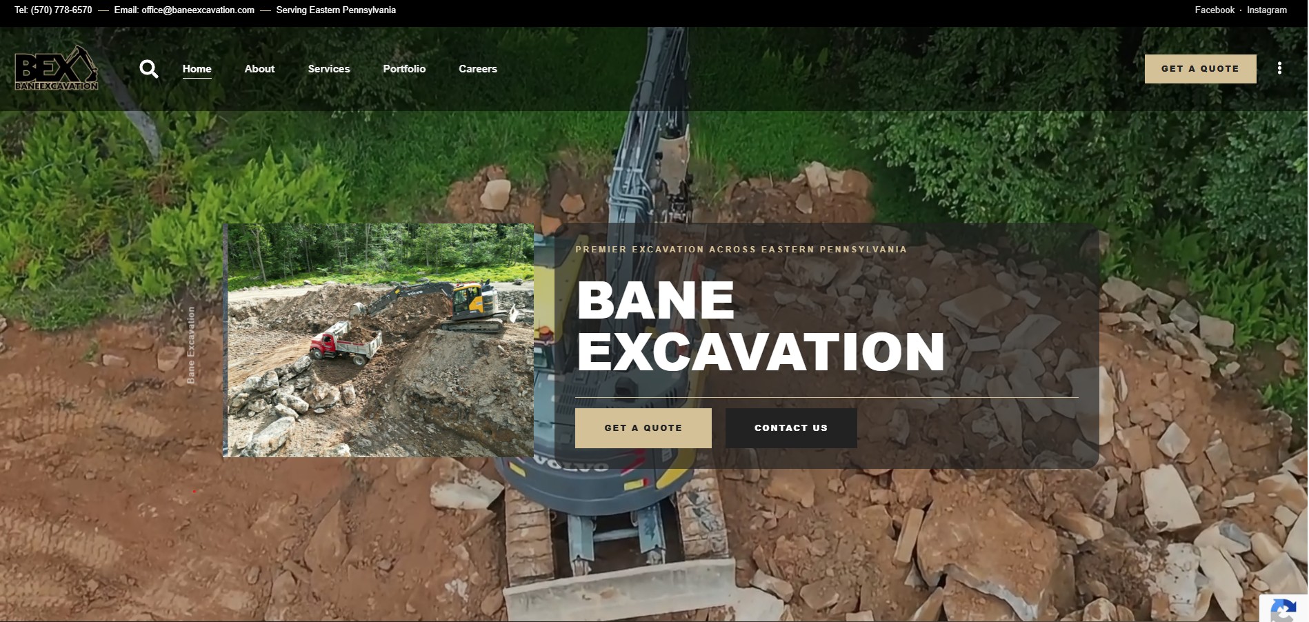 Bane Excavation Graphic